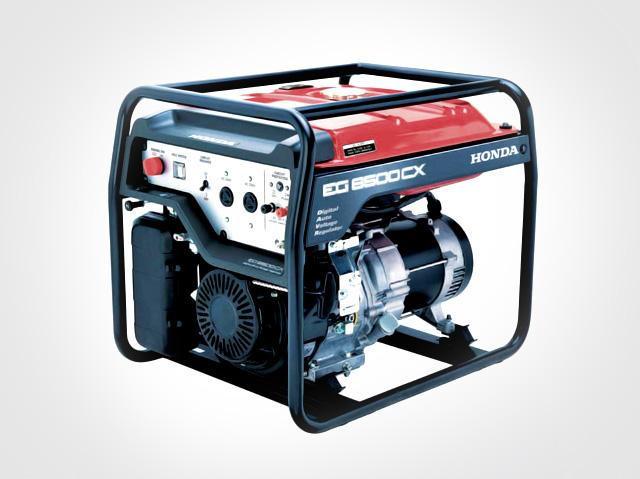 Honda Petrol Generator 5.5KVA, Single Phase EG6500CX