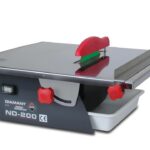 Rubi ND-200 220V Portable Electric Tile Cutter, 45915,for Ceramic Tiles, Finishings and Renovations, includes CEV-PRO 200mm Diamond Blade :