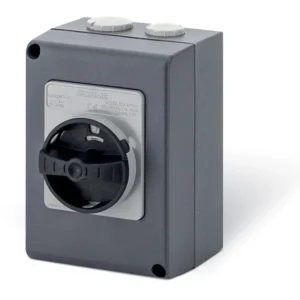 SCAME - Enclosed Switch Disconnector, Die Cast Aluminium, 32A, 2P, IP66