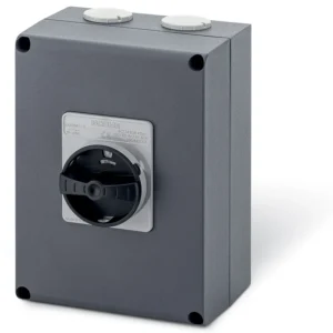 SCAME - Enclosed Switch Disconnector, Die Cast Aluminium, 100A, 3P, IP66