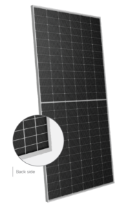 PEIMAR 580W Half Cell Bifacial Solar Panel, Model: OR10H580MNDB