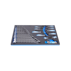 Unior Set of wrenches and screwdrivers in SOS tool tray 964/46SOS
