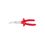 Unior Long nose pliers with side cutter and pipe grip, bent 512/1VDEDP