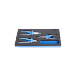 Unior Set of BI pliers in SOS tool tray 964/6SOS