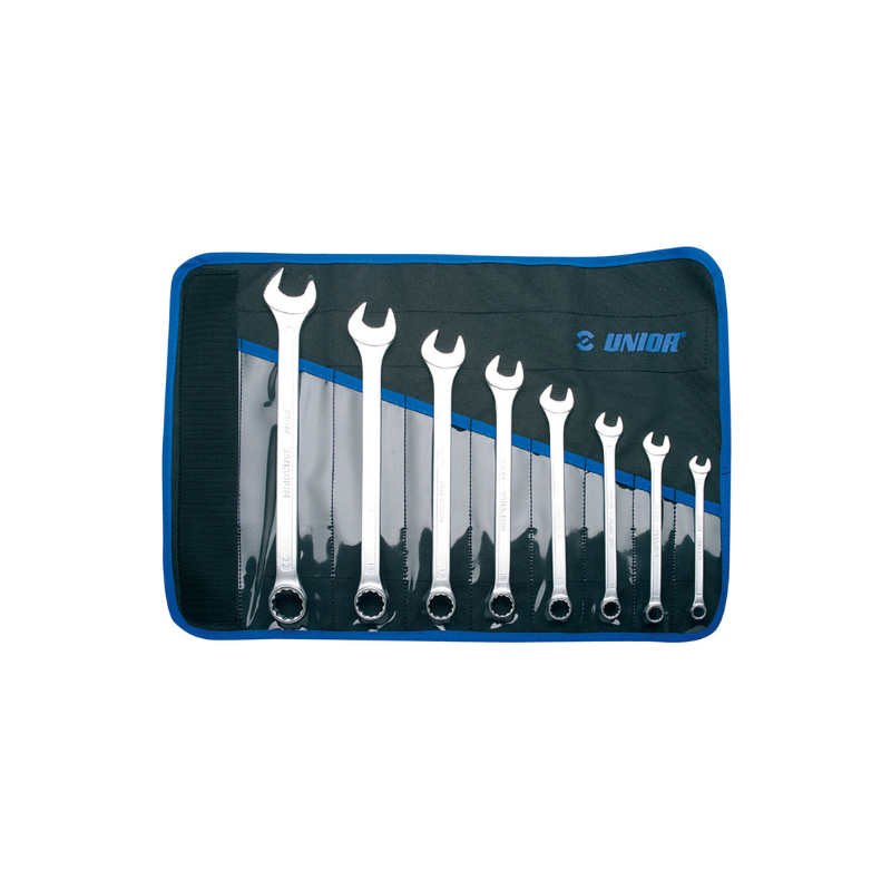 Unior Set of combination wrenches, long type in bag 120/1CT
