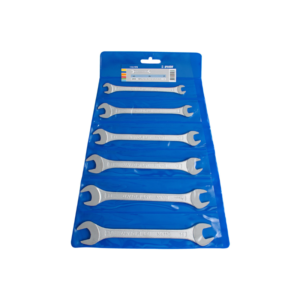 Unior Set of open end wrenches in plastic wallet 110/1PB