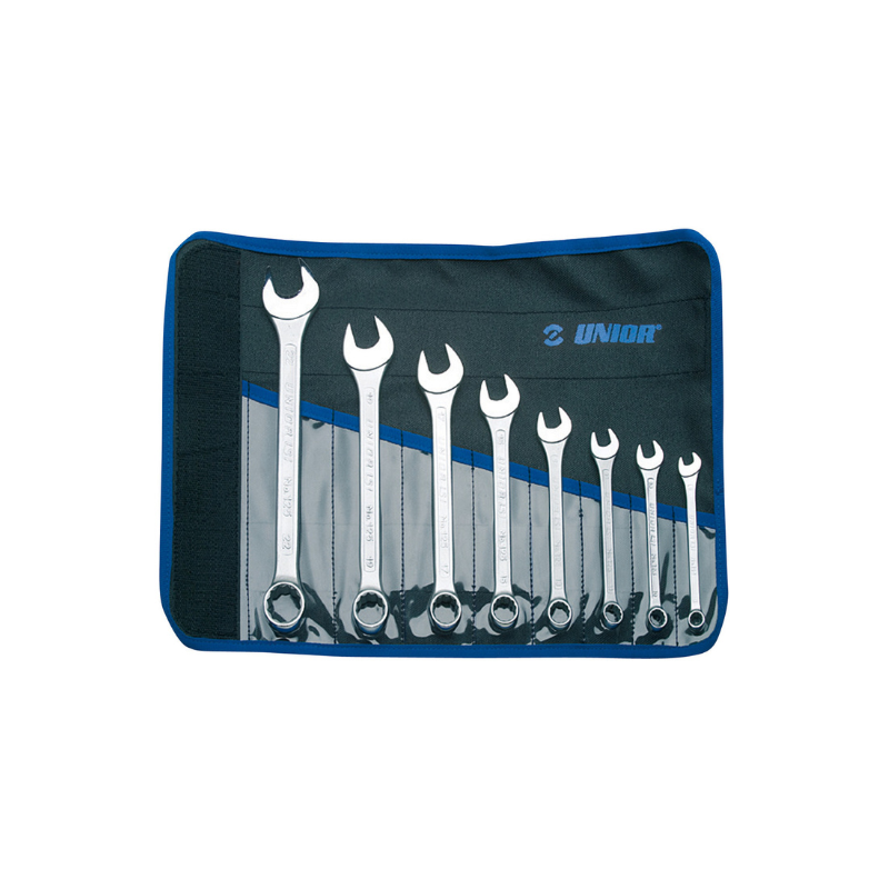 Unior Set of combination wrenches, short type in bag 125/1CT