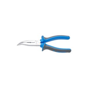 Unior Long nose pliers with side cutter and pipe grip, bent 512/1BI