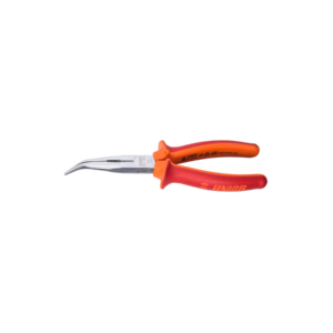 Unior Long nose pliers with side cutter and pipe grip, bent 512/1VDEBI