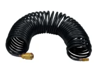 STANLEY SPIRAL AIR HOSE WITH QUICK CONNECT FITTINGS (6X8 MM), 10M LENGTH - 8221577STN