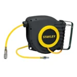 STANLEY AIR HOSE REEL WITH QUICK CONNECT FITTINGS (6.5X10MM), 9M LENGTH - 9045698STN