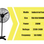 DANNIO 280W Pedestal Stand Fan