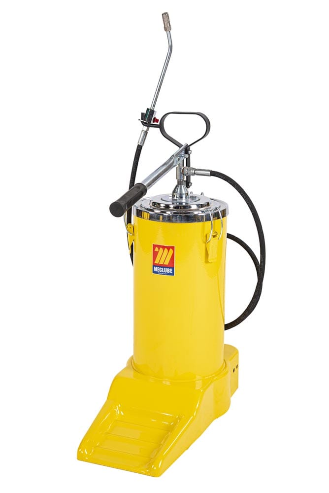 MECLUBE HIGH PRESSURE MANUAL GREASE PUMP FOR DRUMS OF 16 kg
