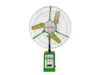 Almonard Wall Mounted Fan - Sizes: 18”/24”/30”