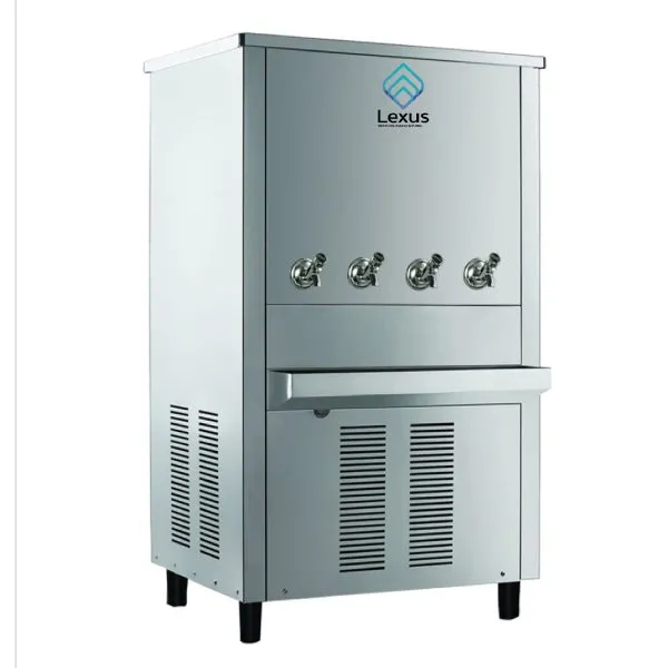 Lexus 4 Tap Water Cooler 85 Gallon Freestanding Stainless Steel Color ...