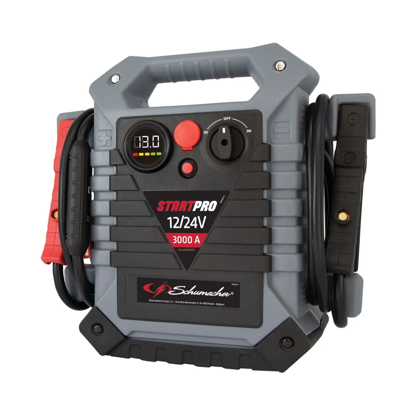 SCHUMACHER BATTERY BOOSTER 12-24V 1000-3000 AMP