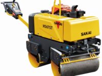 Sakai Steerable Walk-Behind Roller, Model No: HS67ST