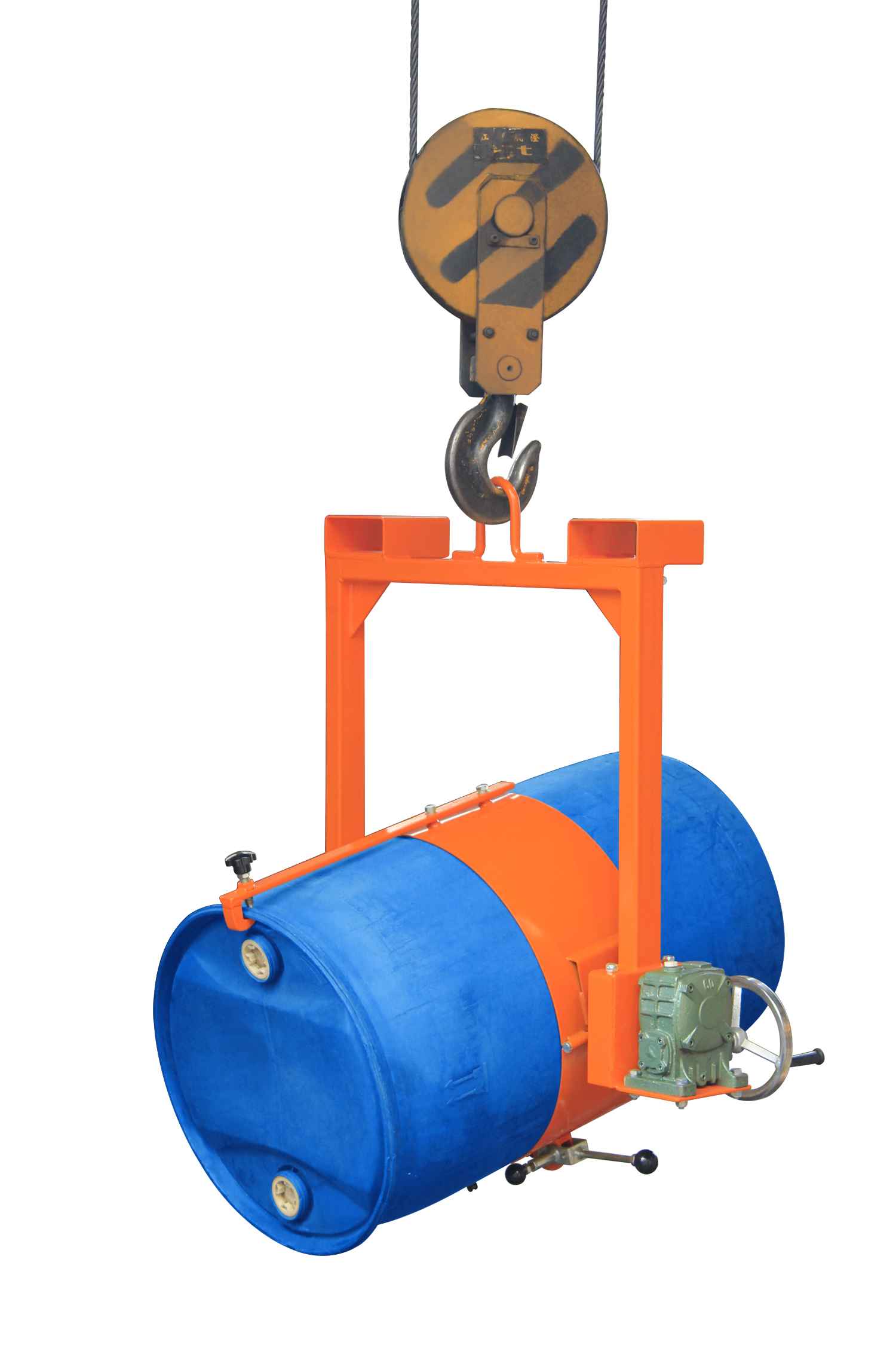 EAGLE DRUM HANDLING EQUIPMENT - DRUM TILTER WITH FORKLIFT ATTACHMENT - LM 800