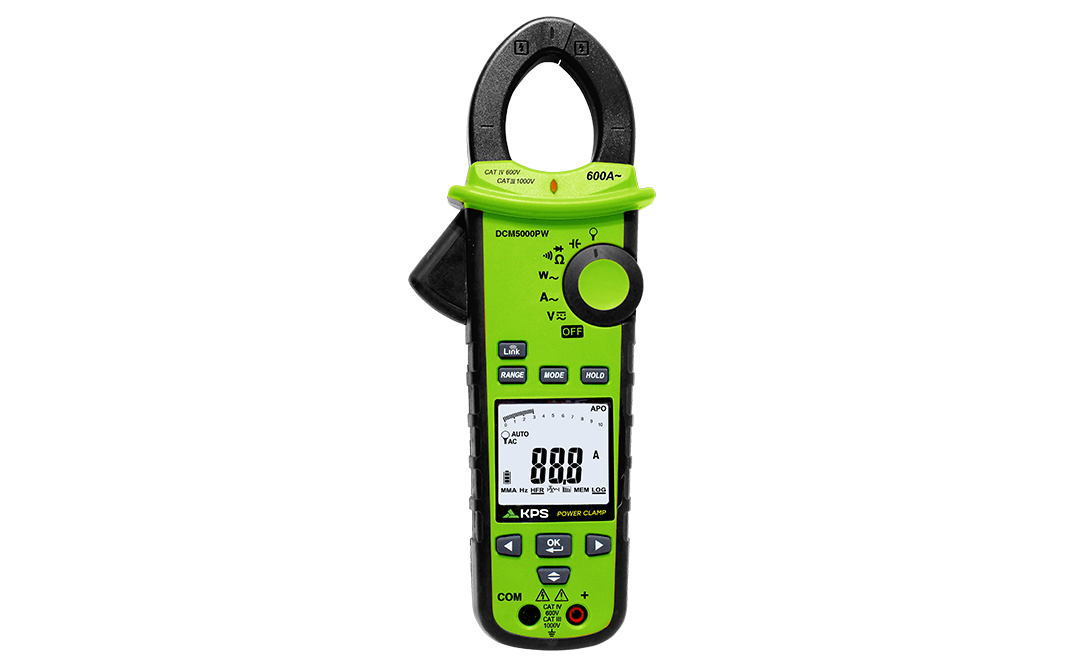KPS DCM5000PW – 600A AC Clamp Power Meter