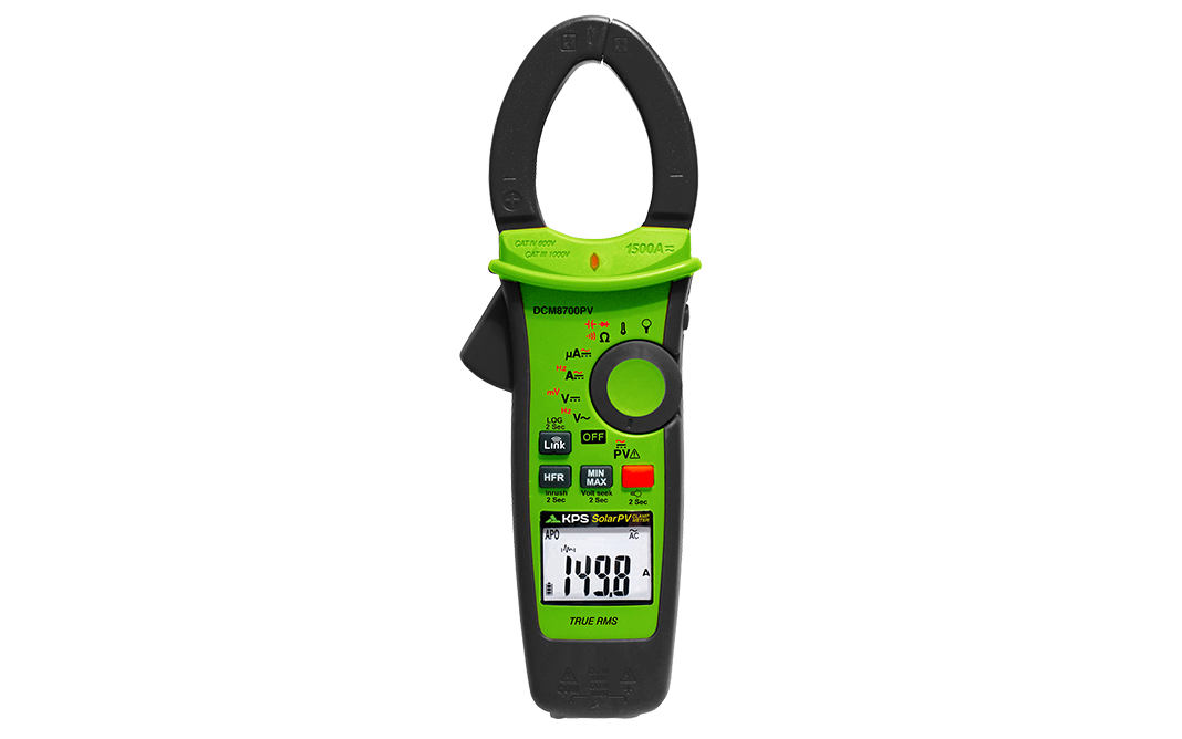KPS DCM8700PV – 1500A AC/DC Clamp Meter PV