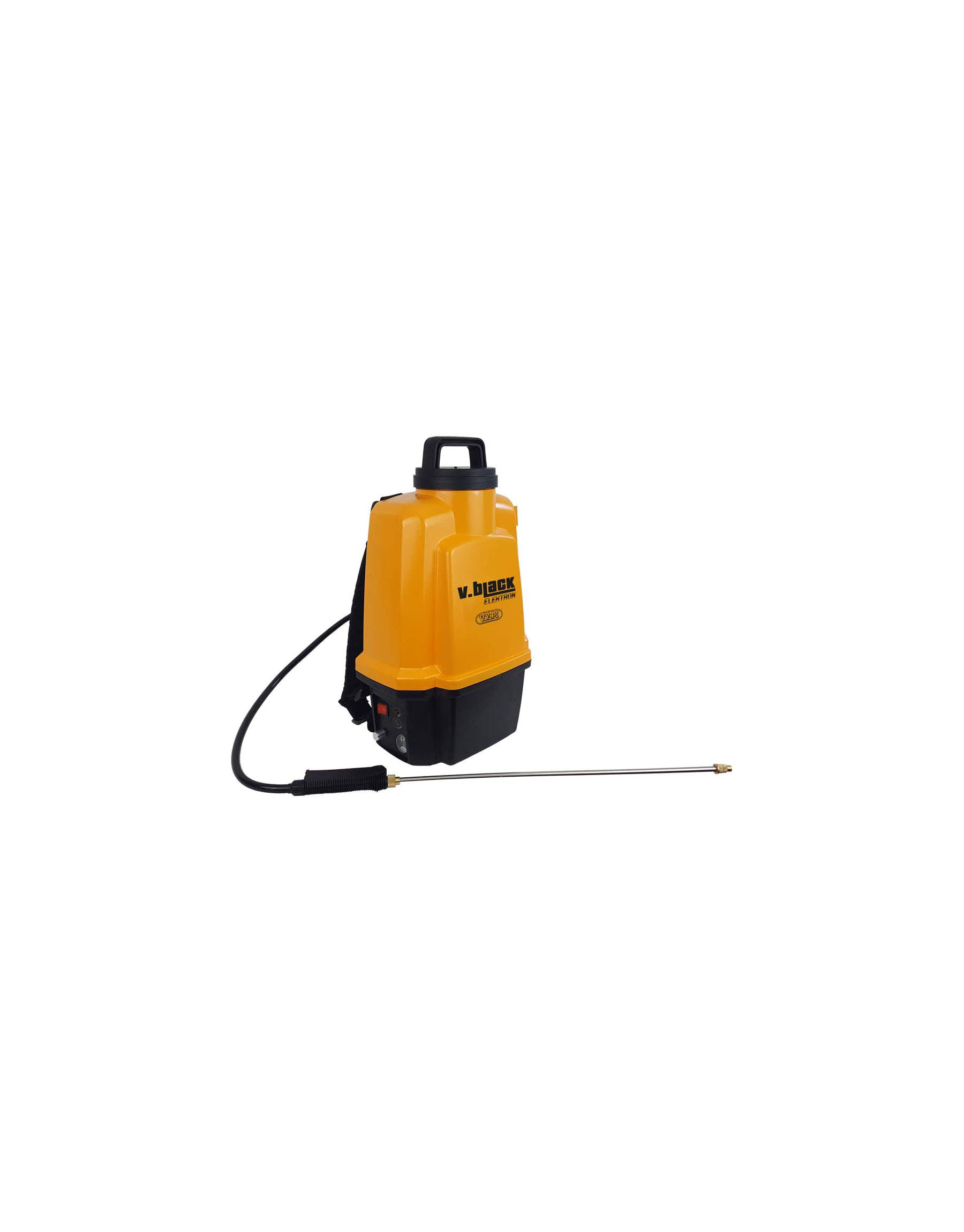 Volpi 12L Electric Sprayer with Rechargeable Lithium Battery (V. Black Elektron)