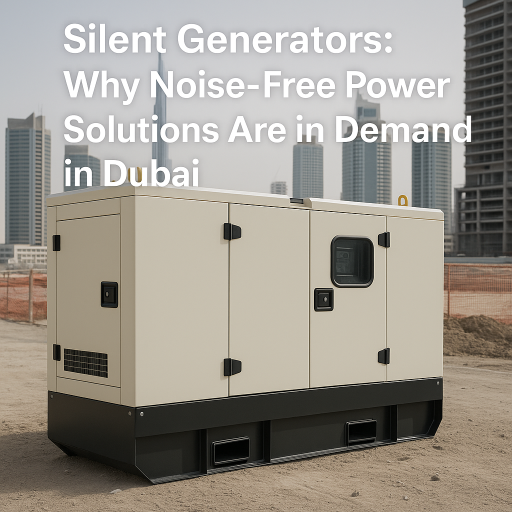 Demand for silent generators in UAE_Adex International
