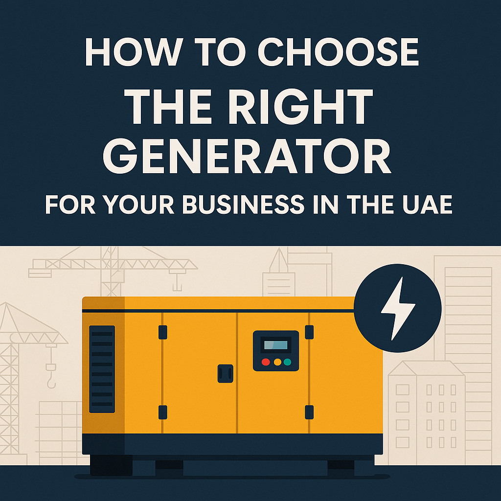 How to choose the right Generator_Adex International