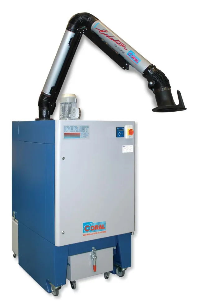 CORAL Iperjet DF-4 Filter for Suction & Filtration of Welding Fumes