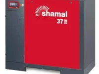 SHAMAL STORM 11-10-500 ES Rotary Screw Air Compressor 11KW 10Bar 53CFM + 500Ltr Tank + Refrigerant Air Dryer