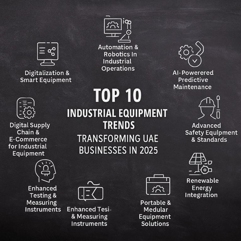 Top 10 Industrial Equipment trends transforming UAE businesses_Adex International