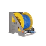 MECLUBE AUTOMATIC HOSE REEL AIR-WATER 3/8" X 40 HEAVY-DUTY 200BAR 073-1604-340 HD-560 IN PAINTED STEEL | F1/2"G - F3/8"G BSP | CEALING - WALL | MADE IN ITALY