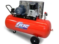 FIAC PISTON AIR COMPRESSOR AB300/678 LLD300 5.5F 400V 50HZ 5.5 HP 10 BAR WITH WHEELS AND 270L TANK