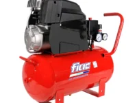 FIAC PISTON AIR COMPRESSOR 24LTR 230V 50HZ 2 HP 8 BAR WITH WHEELS AND 24L TANK