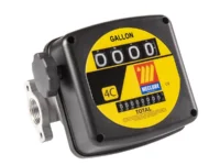 MECLUBE 1" MECHANICAL FLOW METER 4 DIGITS GALLONS 5-32 G/MIN 092-5104-G00 | MADE IN ITALY