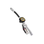 MECLUBE F 3/4” BSP DIGITAL OIL NOZZLE 024-1245-G00 WITH FLEXIBLE END SEMI-AUTOMATIC ANTI-DROP VALVE 35MM | FLOW METER | HIGH DELIVERY FUEL DISPENSER | 0.35 - 70 BAR | MADE IN ITALY