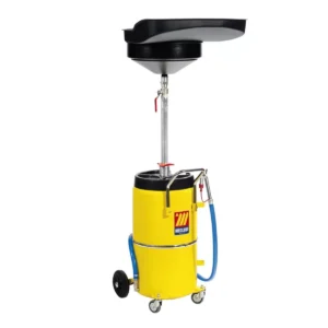 MECLUBE WASTE OIL RECOVERY WITH ERGONOMIC ABS FUNNEL 90L 045-1460-000 OIL EXHAUST DRAIN UNIT | MADE IN ITALY