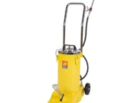 MECLUBE WHEELED MANUAL HIGH PRESSURE GREASE PEDAL PUMP FOR DRUMS OF 16 kg 016-1144-000 | MADE IN ITALY