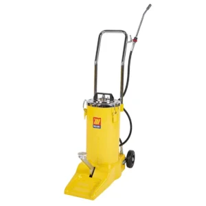 MECLUBE WHEELED MANUAL HIGH PRESSURE GREASE PEDAL PUMP FOR DRUMS OF 16 kg 016-1144-000 | MADE IN ITALY