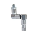 MECLUBE 1/4“ JAW COUPLING TRIPLE-SWIVELLING JOINT 014-1090-000 | ACCESSORIES FOR AIR-OPERATED GREASE GUNS | MADE IN ITALY