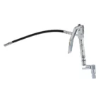 MECLUBE GREASE CONTROL NOZZLE WITH FLEXIBLE HOSE AND 4-JAWS COUPLING TRIPLE-SWIVELLING JOINT F 1/4INCH 014-1081-010 | MADE IN ITALY