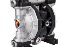MECLUBE AIR-OPERATED DOUBLE DIAPHRAGM PUMPS MADE OF ALUMINIUM 028-A110-AB1 | MADE IN ITALY