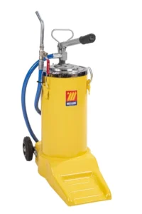 MECLUBE WHEELED MANUAL OIL DISPENSER 16L OIL BUCKET 027-1322-000 MADE IN ITALY