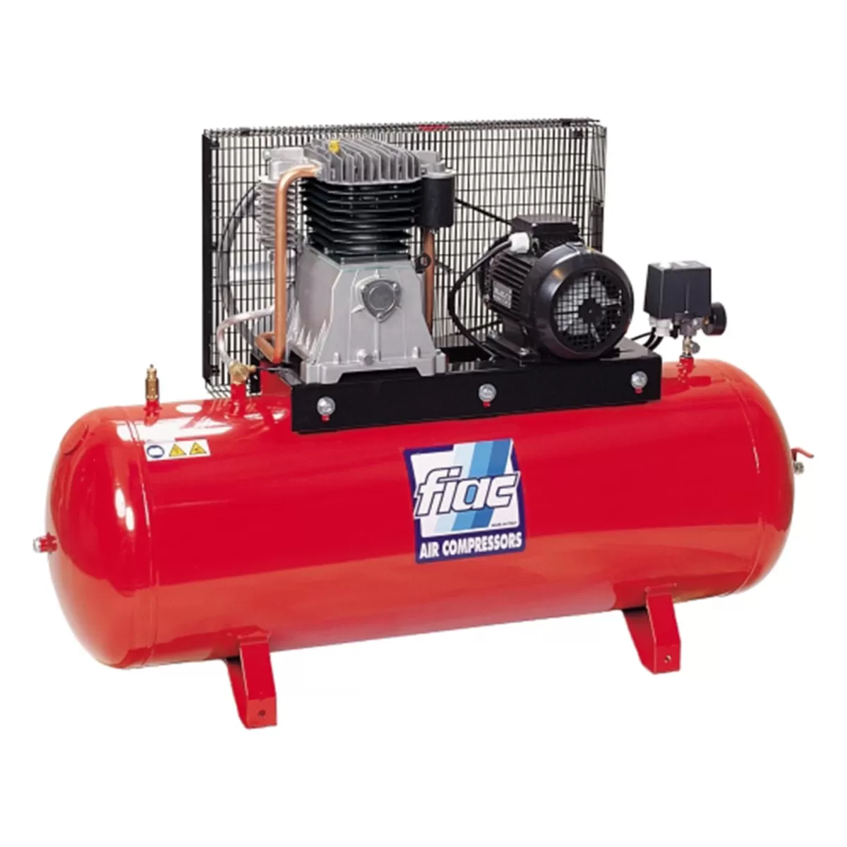 FIAC PISTON AIR COMPRESSOR AB500/988 400V 50HZ 10 HP 10 BAR FIXED AND 500L TANK