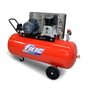FIAC PISTON AIR COMPRESSOR AB300/598 400V 50HZ 5.5 HP 10 BAR WITH WHEELS AND 270L TANK