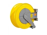 MECLUBE HOSE REEL DIESEL 1 INCH F-555 070-1508-600 FIXED AUTOMATIC | PAINTED STEEL WITHOUT HOSE | MADE IN ITALY