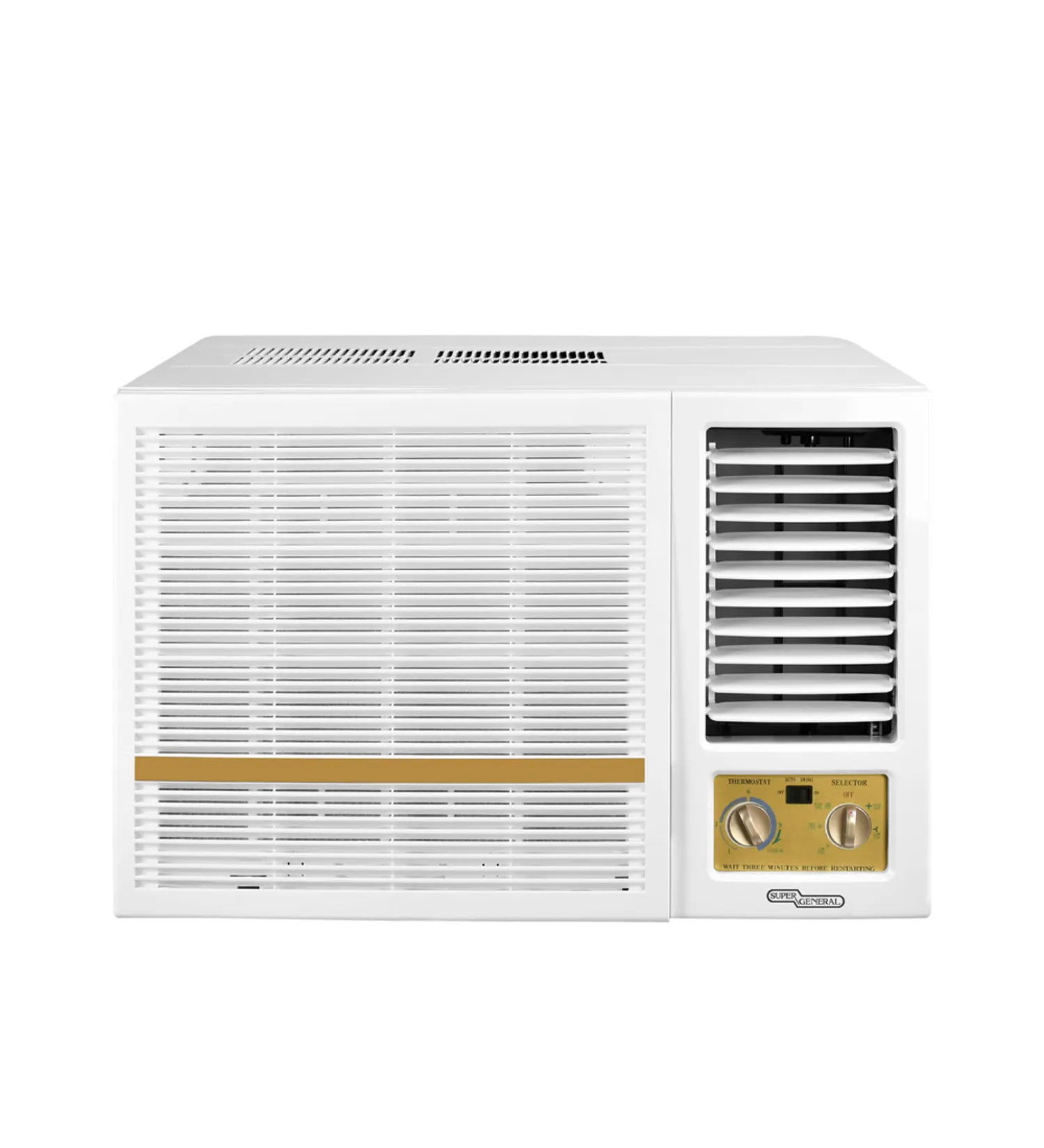 Super General 17400 BTUs Window Air Conditioner - Rotary Series