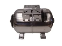 Zilmet Ultra Inox-Pro Horizontal Stainless Steel Expansion Vessel - 10 Bar - 24Ltr