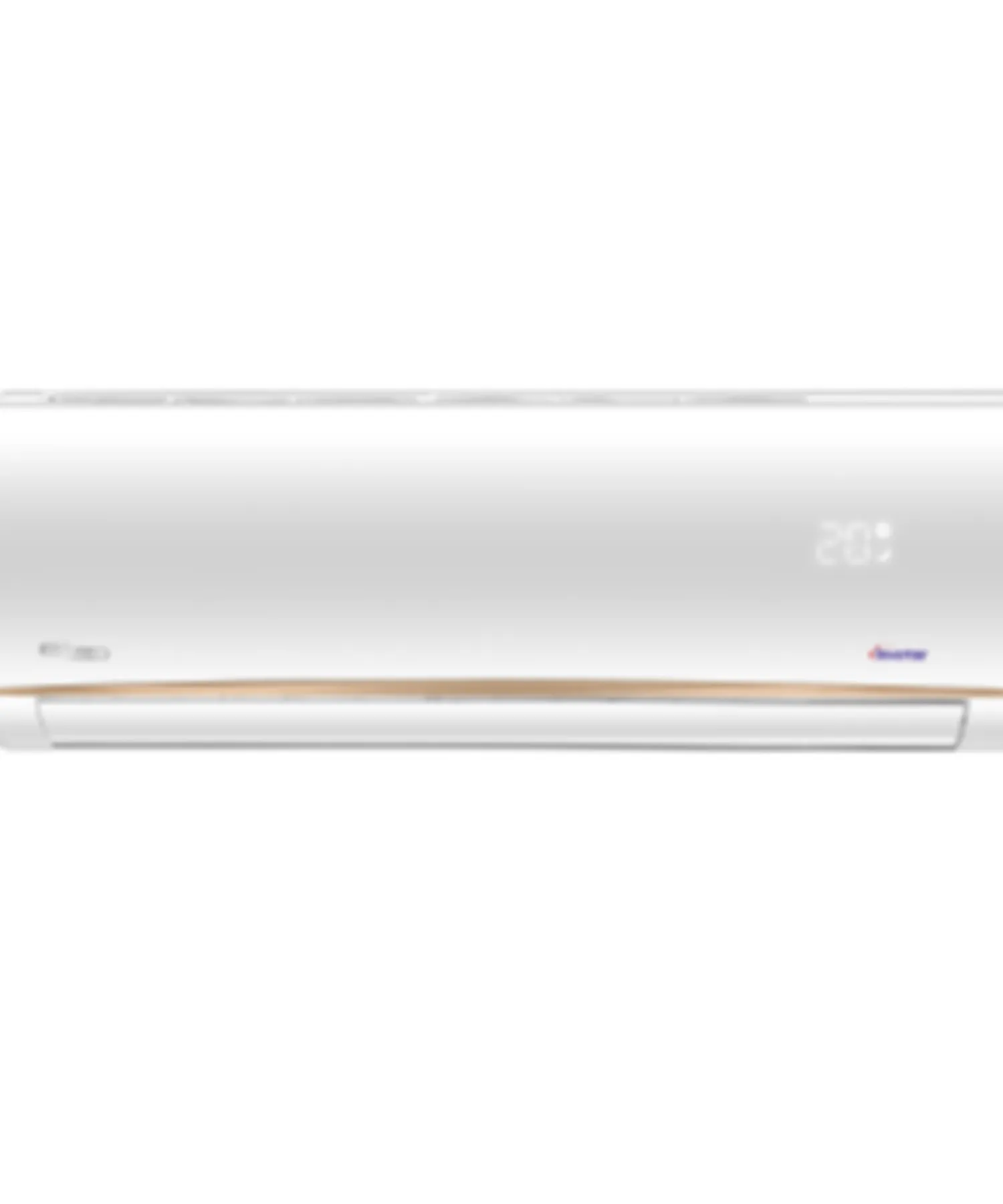 Super General Split Air Conditioners - Inverter Series SGS241Ei, Four-Way Swing, Timer, Turbo Mode, 119.1 cm W x 25.8 cm D x 36 cm H