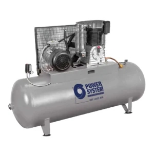 Power System 500 Ltr. 10HP 14Bar Two Stage Belt Driven High Pressure Air Compressor, ideal for car repair shops and tyre shops – PS30/500 AP FT10 SD