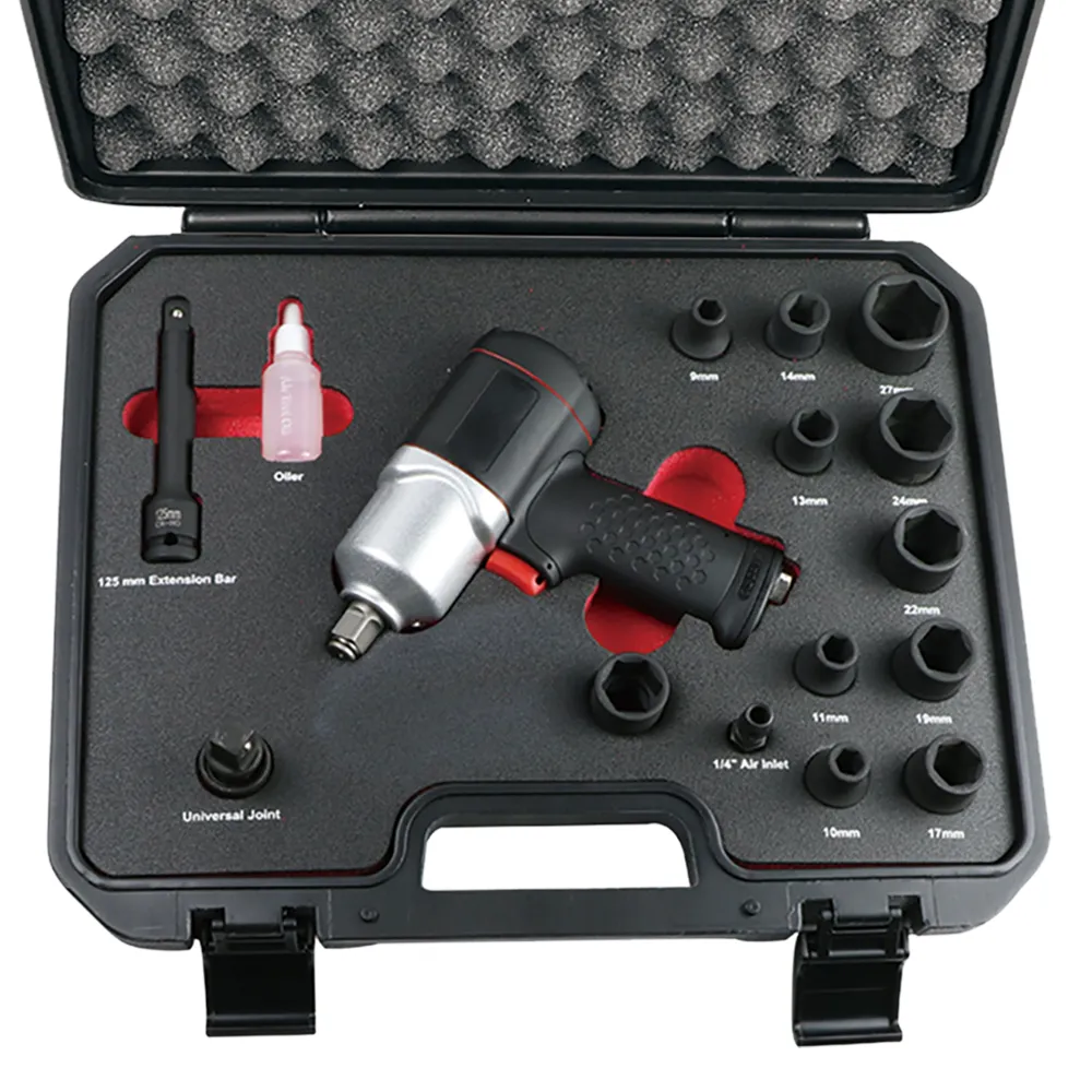 Prowin WK-4501 1/2″ Mini Impact Wrench Kit